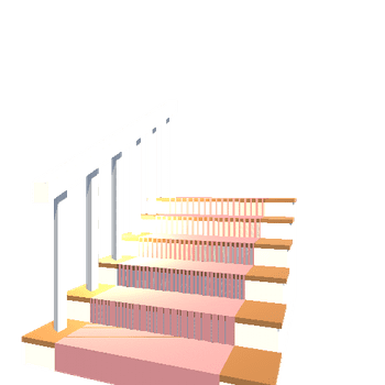 Stairs with Rug and Bannister_1